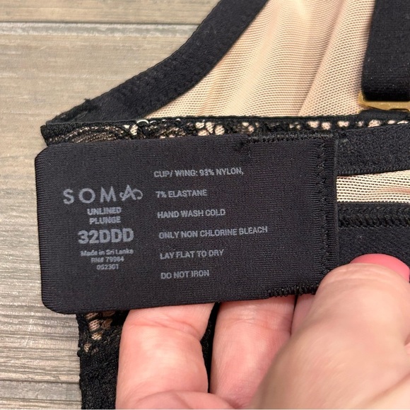 Soma Unlined Plunge Bra - Picture 7 of 7